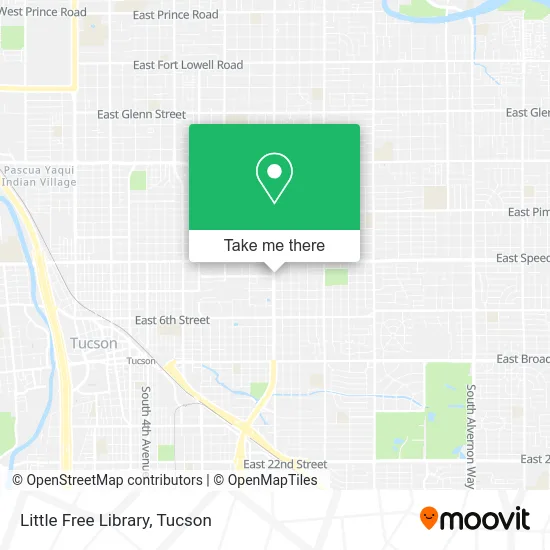 Mapa de Little Free Library