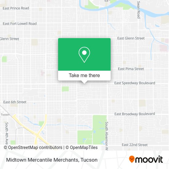 Mapa de Midtown Mercantile Merchants