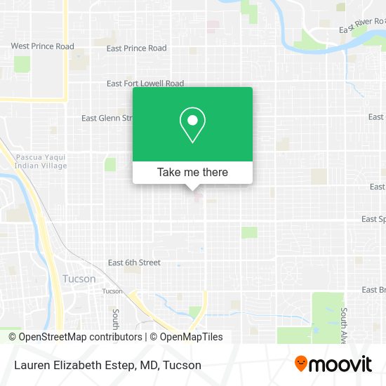 Mapa de Lauren Elizabeth Estep, MD