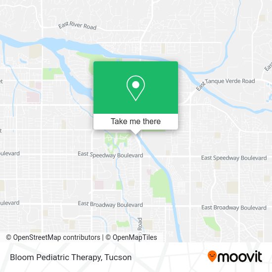Mapa de Bloom Pediatric Therapy