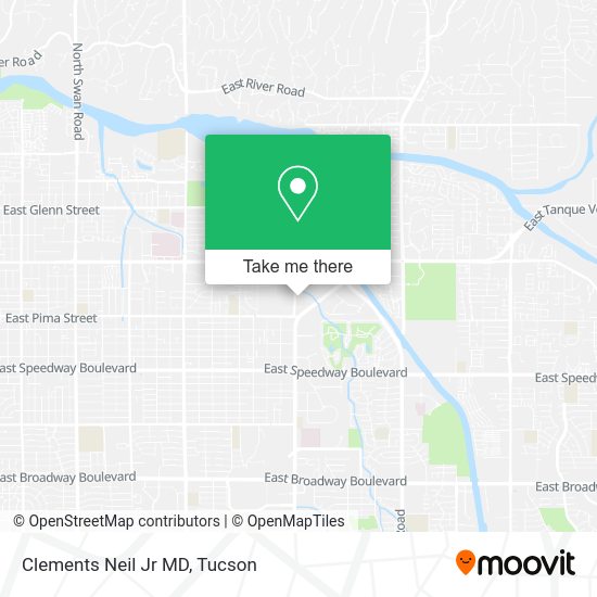 Clements Neil Jr MD map