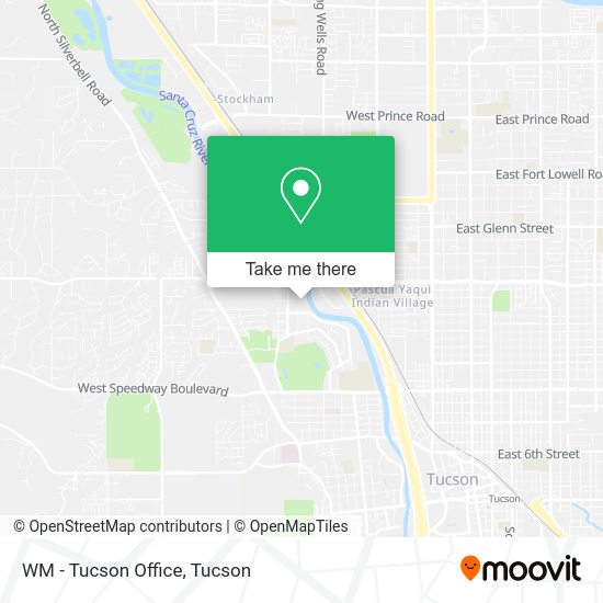 Mapa de WM - Tucson Office