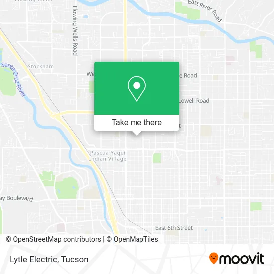 Lytle Electric map