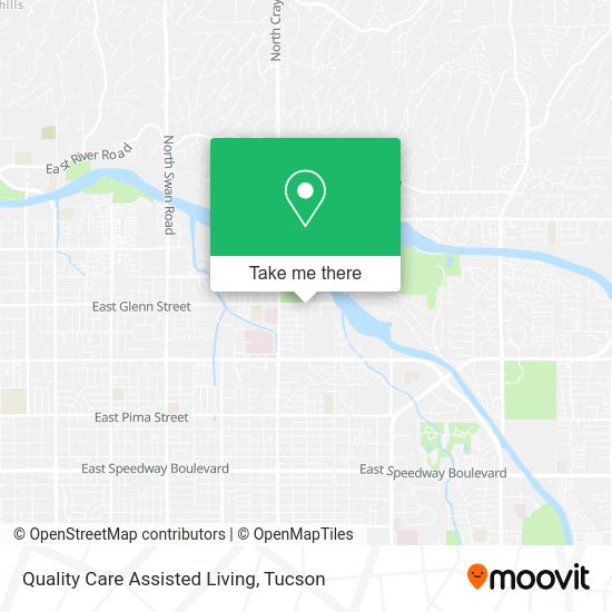 Quality Care Assisted Living map