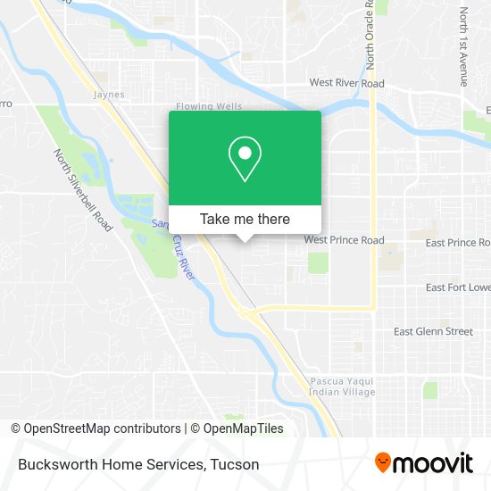 Bucksworth Home Services map