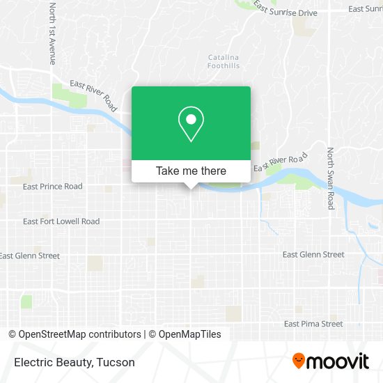 Mapa de Electric Beauty