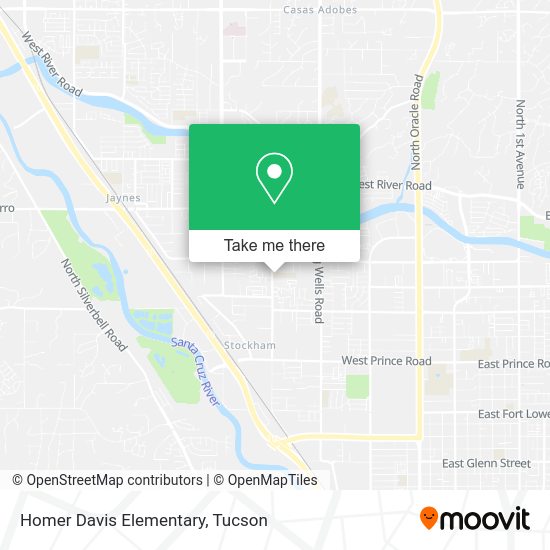 Homer Davis Elementary map