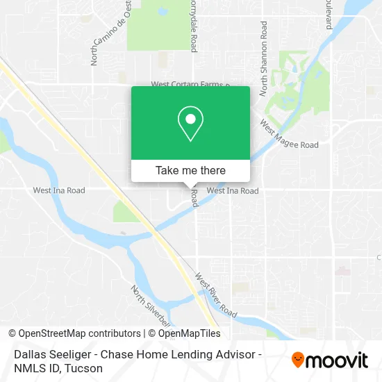 Dallas Seeliger - Chase Home Lending Advisor - NMLS ID map