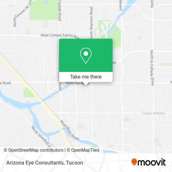 Mapa de Arizona Eye Consultants