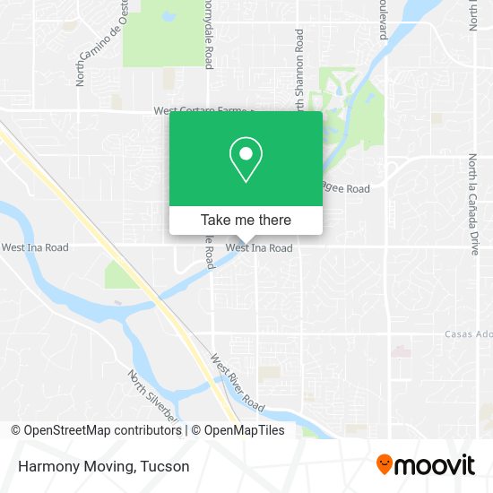 Mapa de Harmony Moving