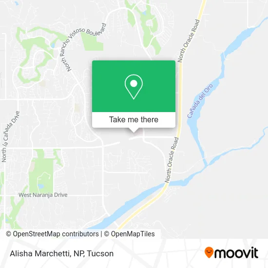 Alisha Marchetti, NP map
