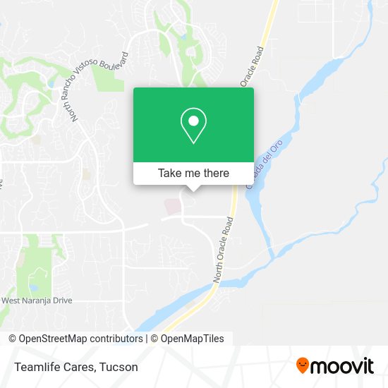 Mapa de Teamlife Cares