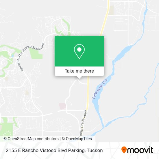 2155 E Rancho Vistoso Blvd Parking map
