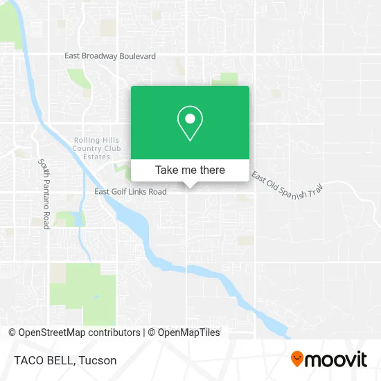 TACO BELL map