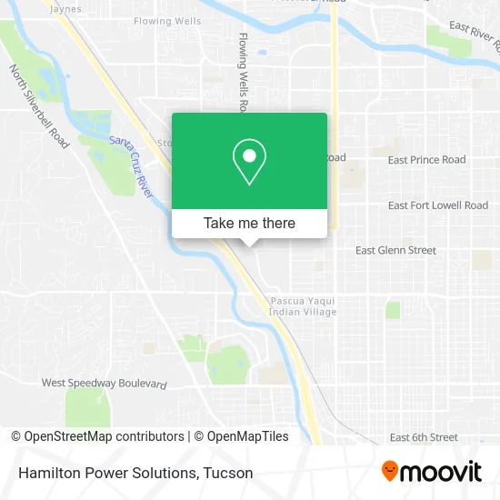 Hamilton Power Solutions map