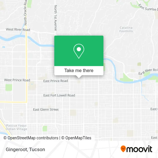 Gingeroot map