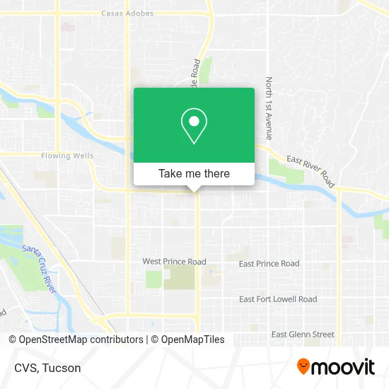 CVS map