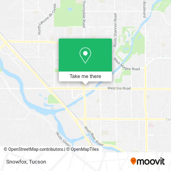 Snowfox map