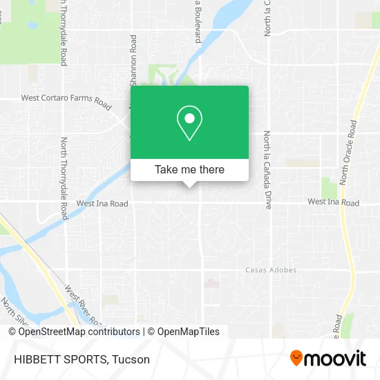 HIBBETT SPORTS map