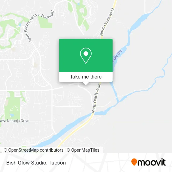 Bish Glow Studio map