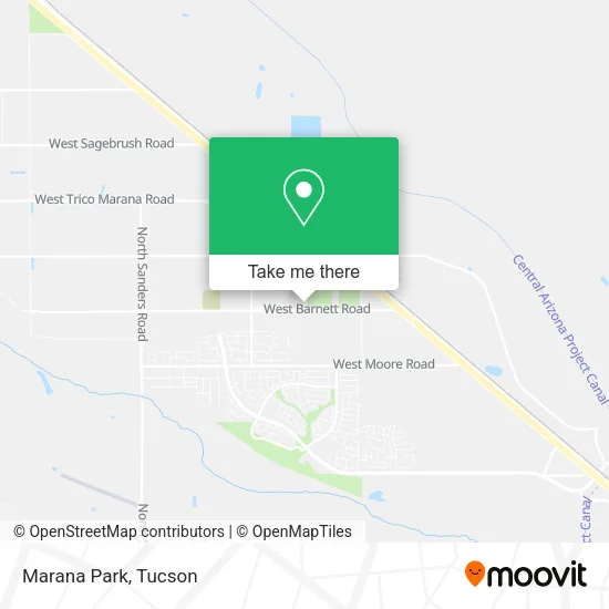 Marana Park map