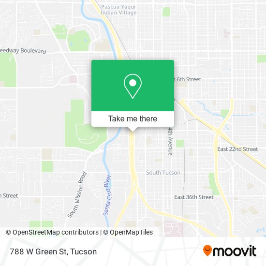 Mapa de 788 W Green St