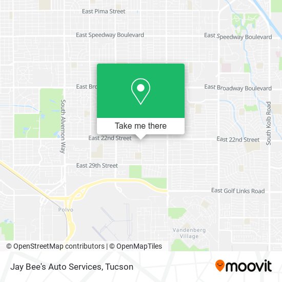 Mapa de Jay Bee's Auto Services