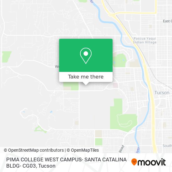 Pima West Campus Map How To Get To Pima College West Campus- Santa Catalina Bldg- Cg03 In Tucson  By Bus?