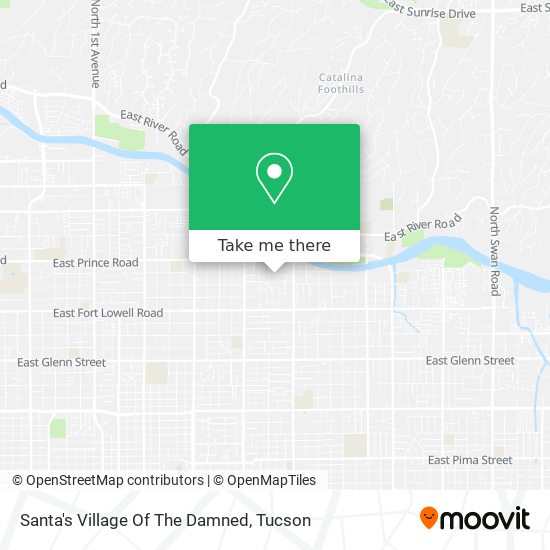 Santa's Village Of The Damned map