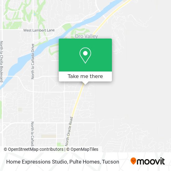 Mapa de Home Expressions Studio, Pulte Homes