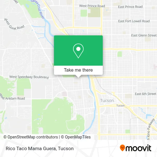 Rico Taco Mama Guera map