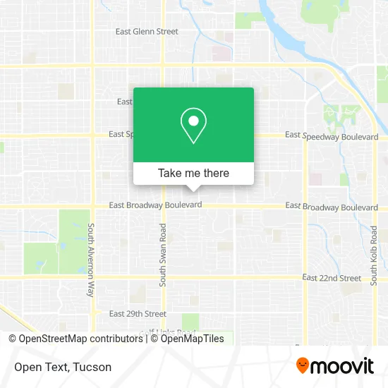 Open Text map