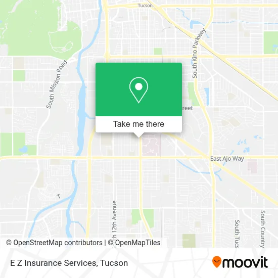 E Z Insurance Services map