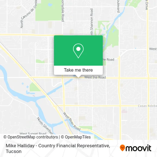 Mike Halliday - Country Financial Representative map