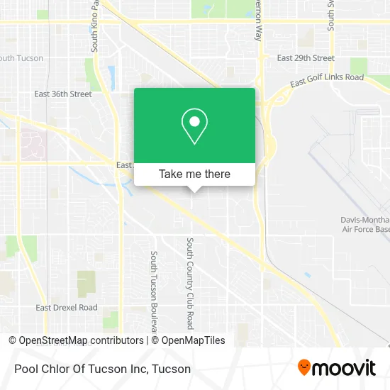 Pool Chlor Of Tucson Inc map