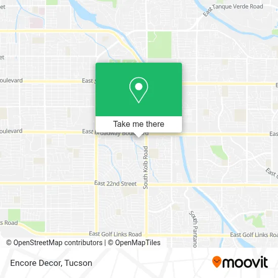 Encore Decor map