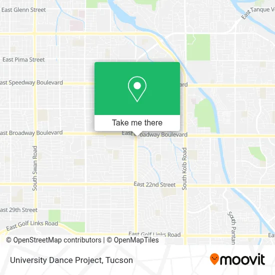 University Dance Project map