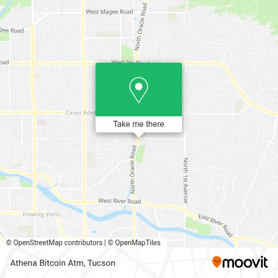 Athena Bitcoin Atm map