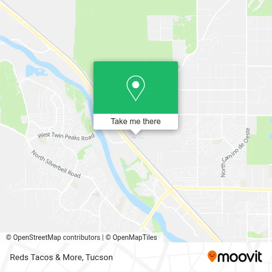 Reds Tacos & More map
