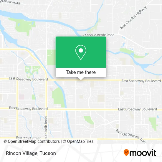 Rincon Village map