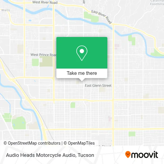 Audio Heads Motorcycle Audio map
