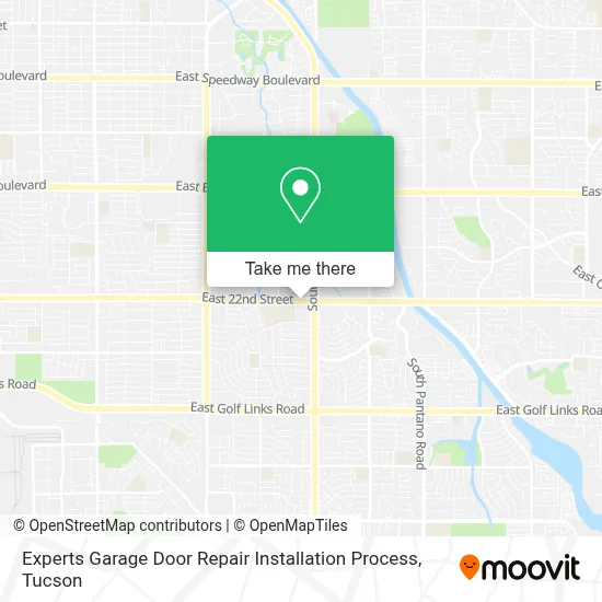 Experts Garage Door Repair Installation Process map
