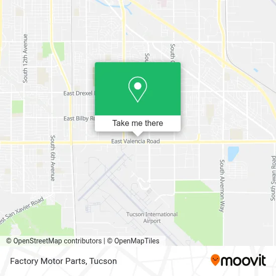 Factory Motor Parts map