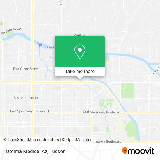 Optima Medical Az map
