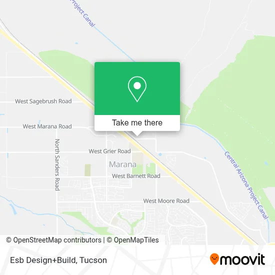 Esb Design+Build map