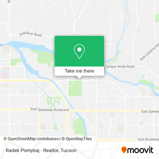 Radek Pomykaj - Realtor map