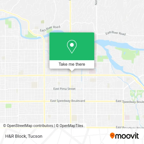 H&R Block map