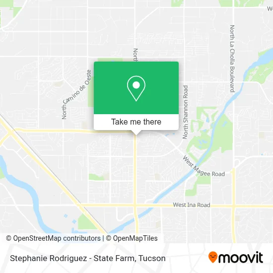 Stephanie Rodriguez - State Farm map