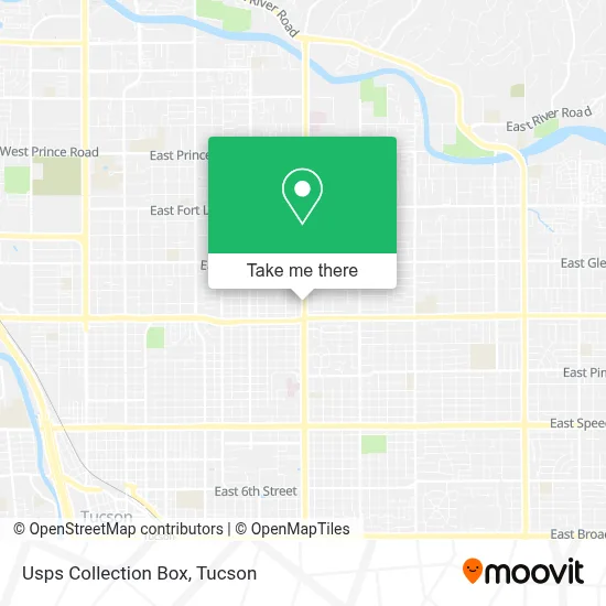 Usps Collection Box map