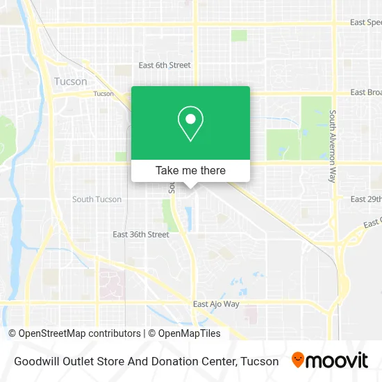 Goodwill Outlet Store And Donation Center map